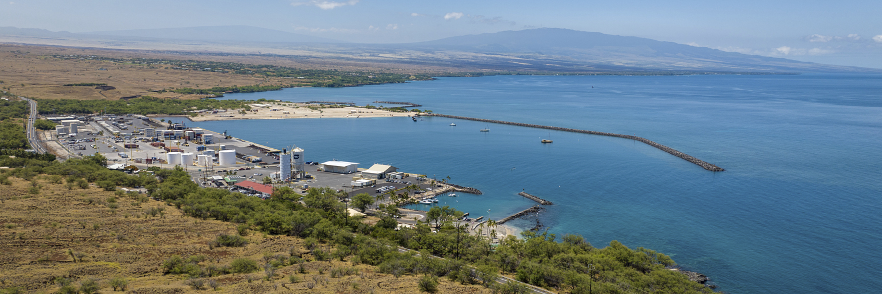 Kawaihae harbor on the Big Island