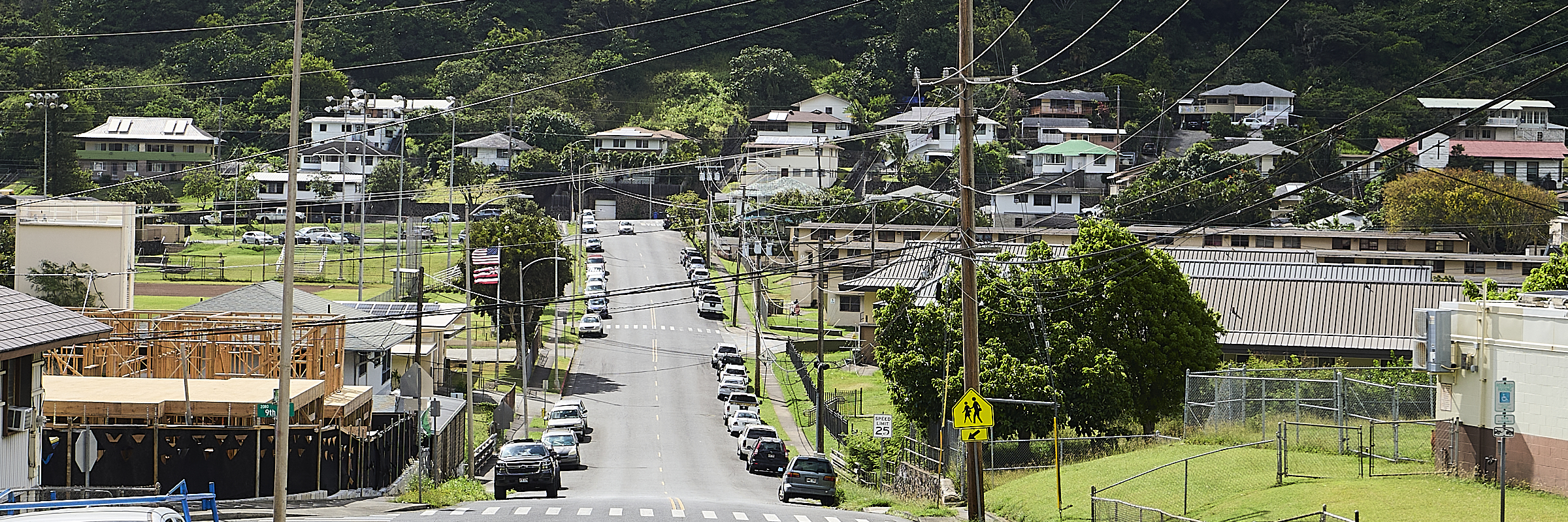Palolo Valley between 8th and 9th Avenues
